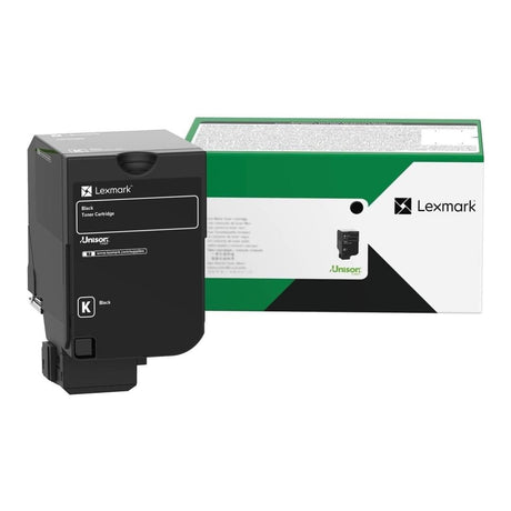 Lexmark CS/CX73X Black Return Program Toner Cartridge 5000 Pages Original 71C80K0 Single Pack