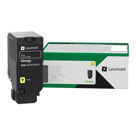 Lexmark CS/CX73X Yellow Return Program Toner Cartridge 5000 Pages Original 71C80Y0 Single Pack