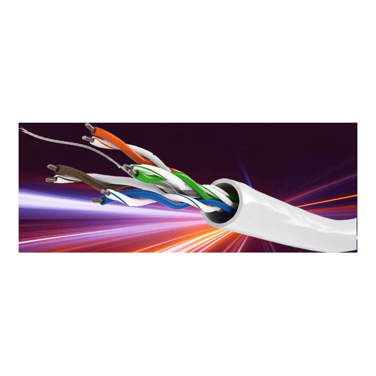 Goobay CAT6 CU Solid U/UTP Network Cable 100m 72168