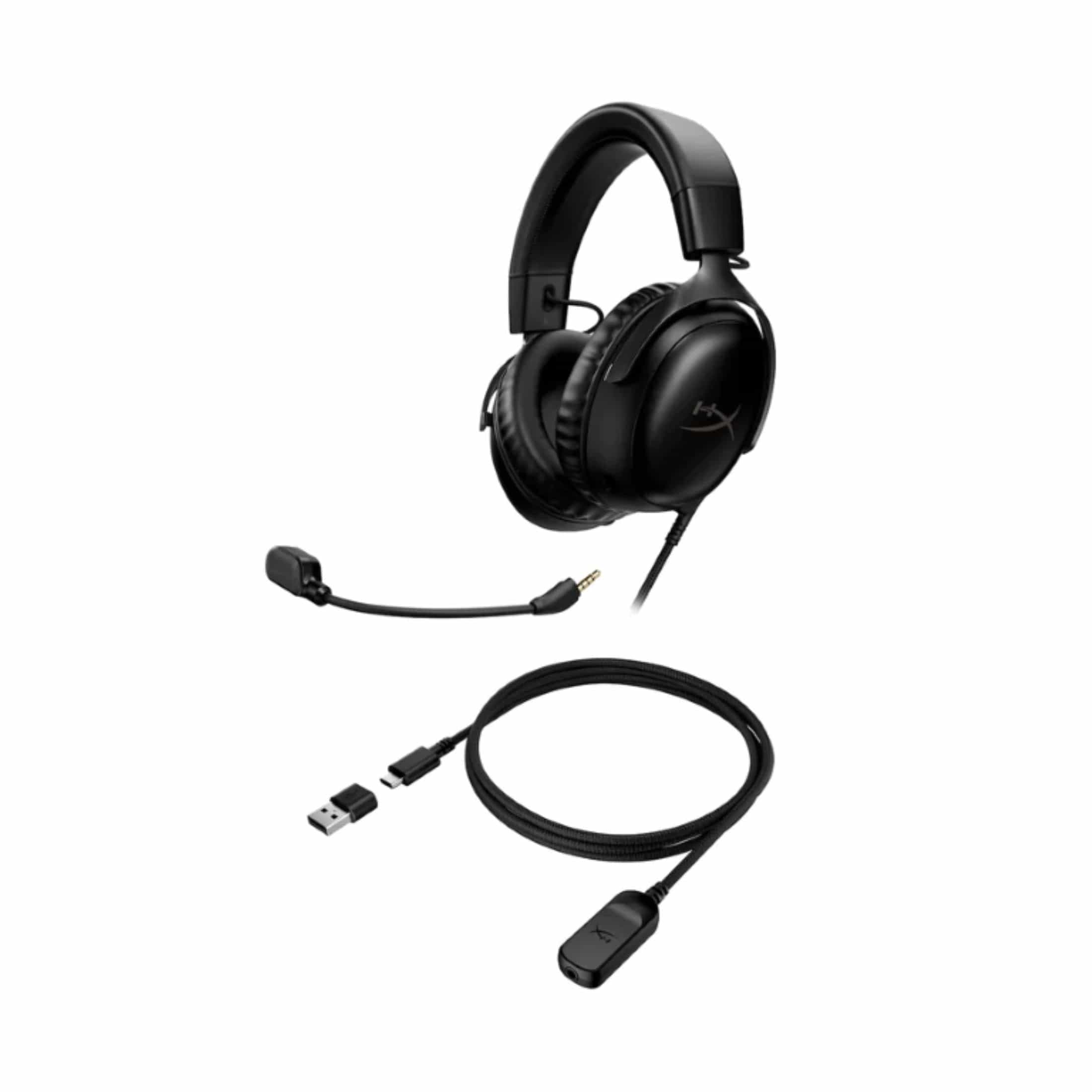 HyperX Cloud III Wired Gaming Headset Black 727A8AA – FirstShop