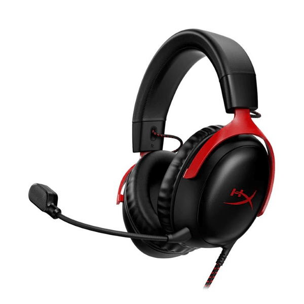 HyperX Cloud III Wired Gaming Headset Black Red 727A9AA – FirstShop