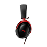 HyperX Cloud III Wired Gaming Headset Black Red 727A9AA