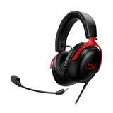 HyperX Cloud III Wired Gaming Headset Black Red 727A9AA
