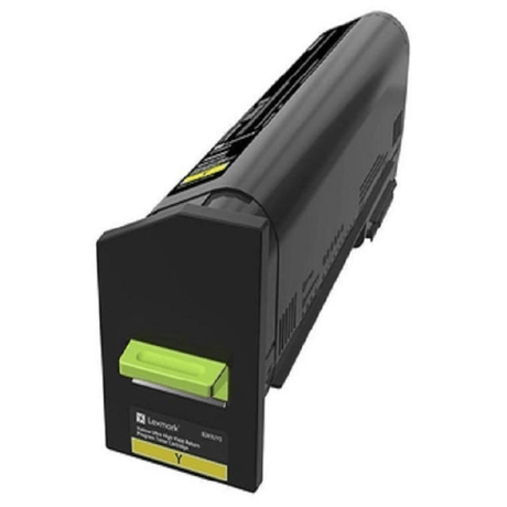 Lexmark CS820 Yellow Toner Cartridge 22,000 Pages Original 72K5XYE Single-pack
