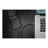 Goobay 3m Sync and Charge Super Speed USB-C to USB-A Charging Cable Black 73141