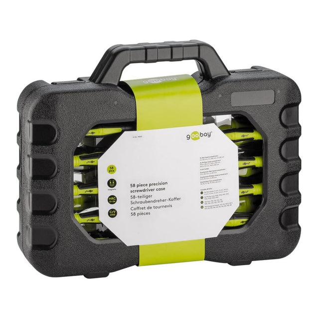 Goobay 58-Piece Precision Screwdriver Case 74005