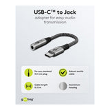 Goobay USB-C to Audio Jack 3.5mm Cable 74056