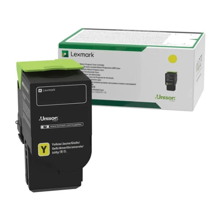 Lexmark CX725 Yellow Corporate Toner Cartridge 12,000 Pages Original 74C5HYE Single-pack