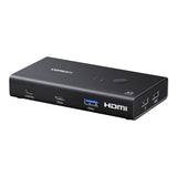 Ugreen 2-in - 1-out HDMI 2.0 KVM Switch 75246