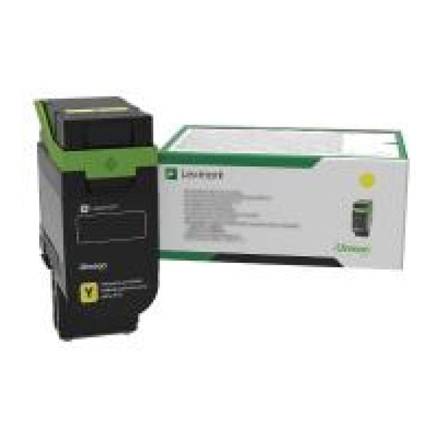 Lexmark Yellow 11,700 Pages Return Programme Toner Cartridge 75M5XY0