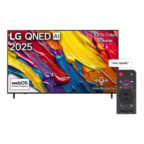 LG 75-inch QNED evo AI 4K UHD MiniLED Smart TV 75QNED82A