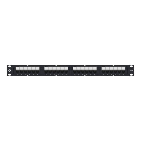 CommScope 24-port CAT5e 1U RJ45 Patch Panel 760180000