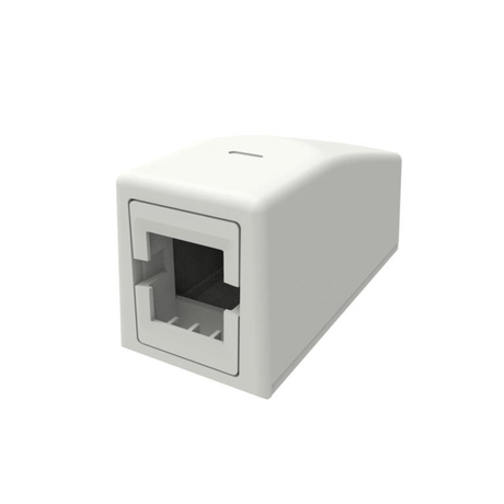 CommScope Universal 1-port Surface Mount Box White 760248521