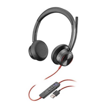 Poly Blackwire 8225 MS Stereo USB-A Headset 772K3AA