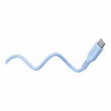 Goobay 1.5m USB-C to USB-C Silicone Charging Cable Blue 77741