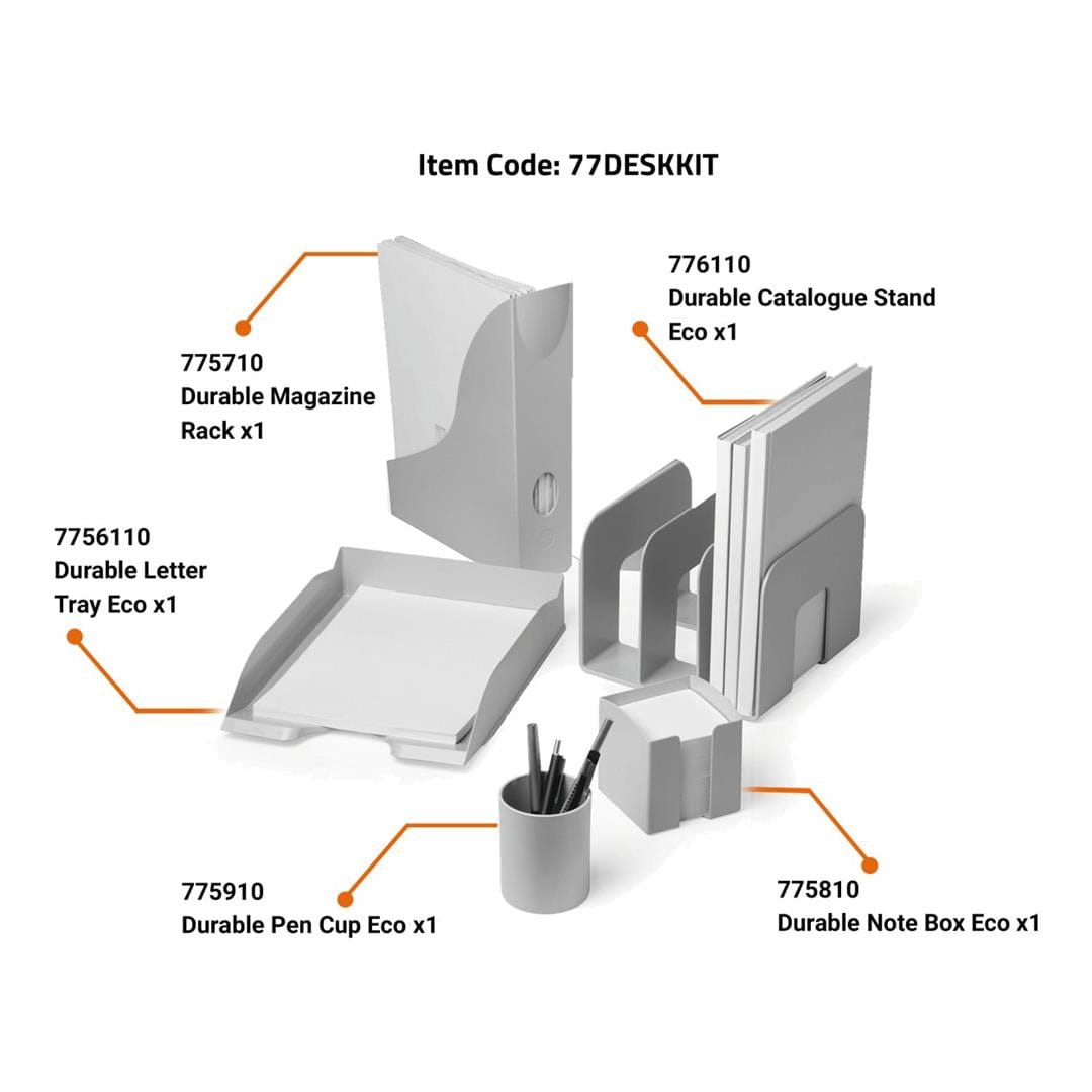 Durable Desk Starter Kit 77DESKKIT
