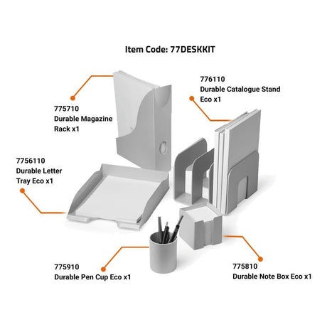 Durable Desk Starter Kit 77DESKKIT