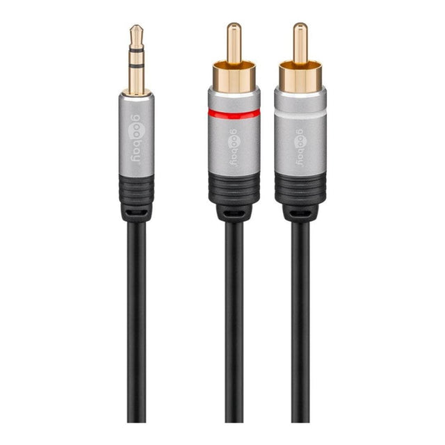 Goobay 3m 3.5mm Jack to RCA Audio Adapter Cable 78739
