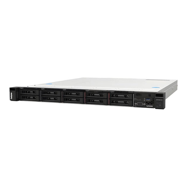 Lenovo ThinkSystem SR250 V3 1U Rack Server - Intel Xeon E-2468 32GB RAM 2 x 960GB SSD 800W 7DCLSRR000