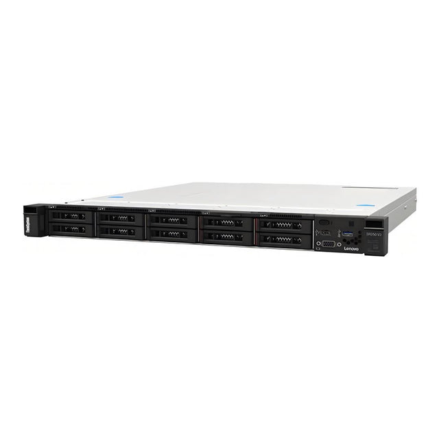 Lenovo ThinkSystem SR250 V3 1U Rack Server- Intel Xeon 6353P 2 x 16GB RAM 2 x 2.5-inch 960GB SSD 800W 7DCLT0A200