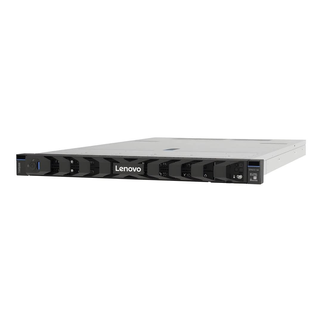 Lenovo ThinkSystem SR630 V4 1U Rack Server - 2 x Intel Xeon 6505P 2 x 64GB RAM 2 x 480GB SSD 4 x 1.92TB SSD 2 x 1300W 7DG9T7DC00