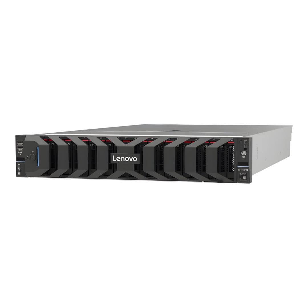 Lenovo ThinkSystem SR650 V4 2U Rack Server - 2 x Intel Xeon 6517P  2 x 64GB RAM  2 x 480GB SSD 4 x 1.92TB SSD 2 x 1300W 7DGDTAFG00