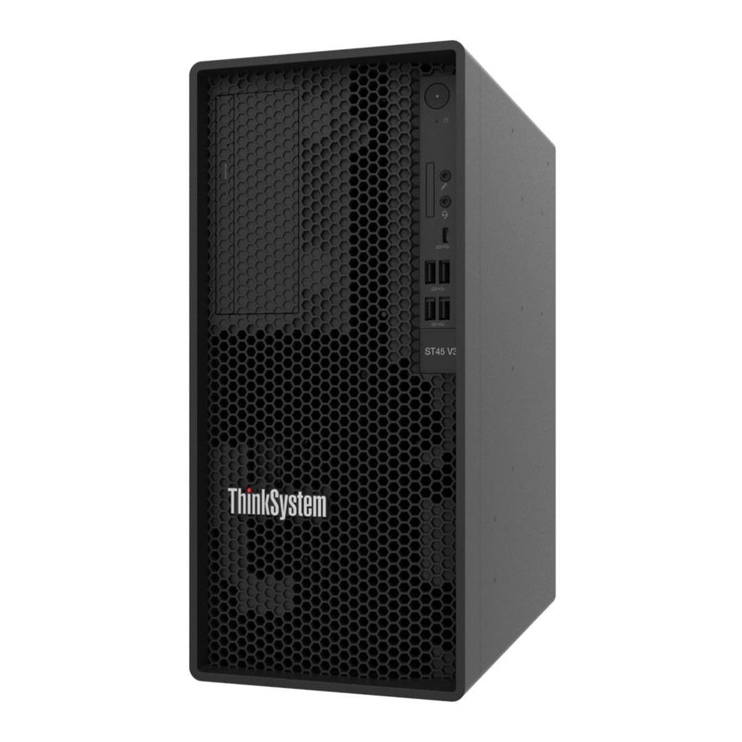Lenovo ThinkSystem ST45 V3 Tower Server - AMD EPYC 4124P 2x 960GB SSD 16GB RAM 500W