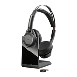 Poly Voyager Focus B825 UC Stereo Wireless USB-A Headset with Charging Stand 7E2M4AA