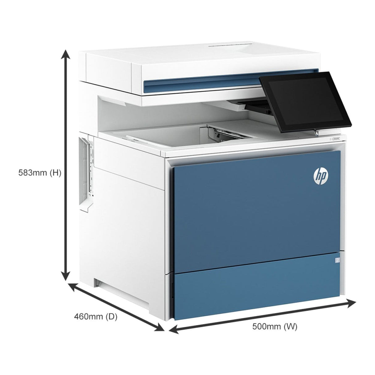 HP LaserJet Enterprise X58045dn A4 Multifunction Colour Laser Printer 7E357A