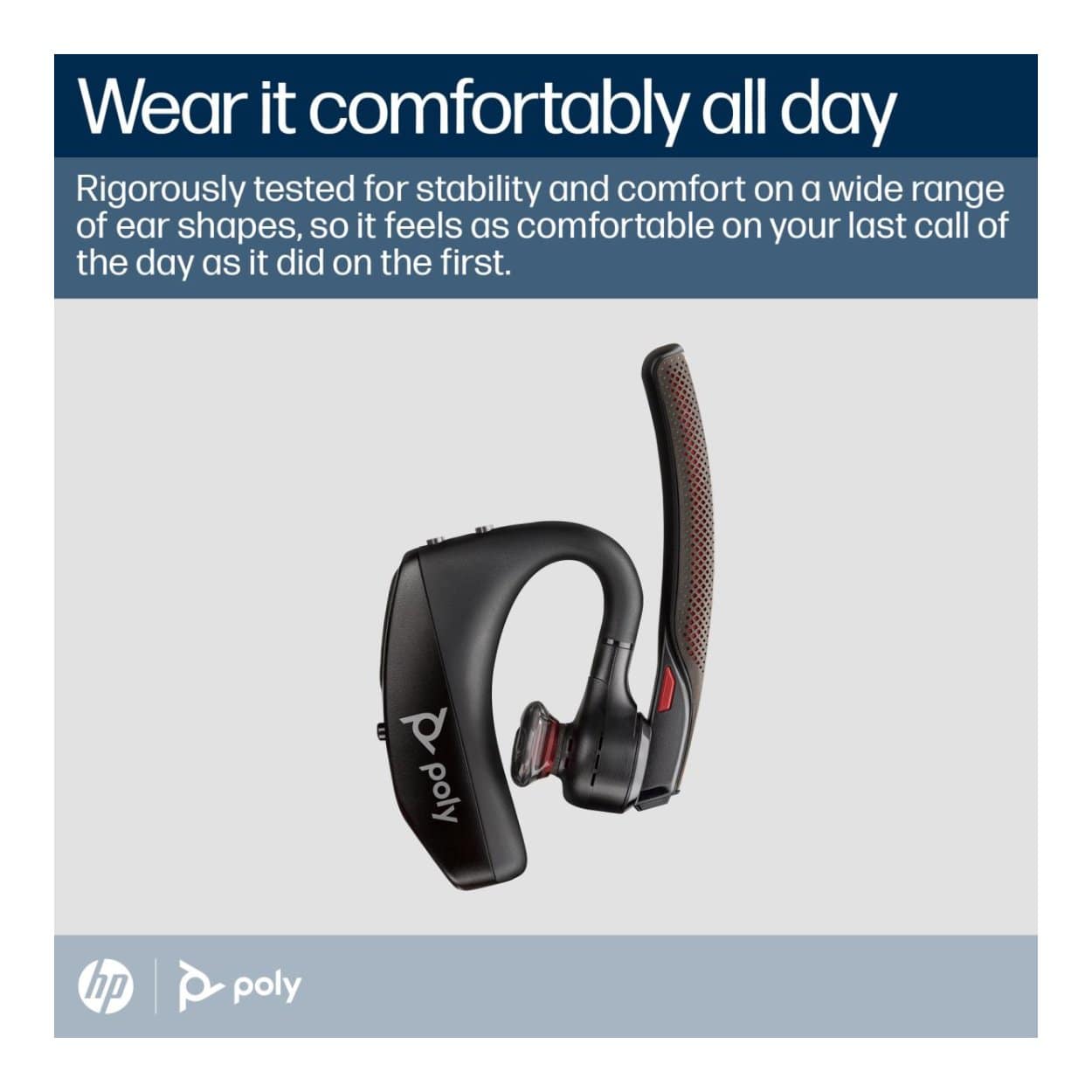 Poly Voyager 5200 UC Bluetooth Headset 7K2F3AA – FirstShop