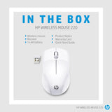 HP Wireless Mouse 220 (Snow White)