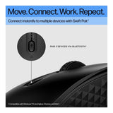 HP 420 Programmable Wireless Mouse Black 7M1D3AA
