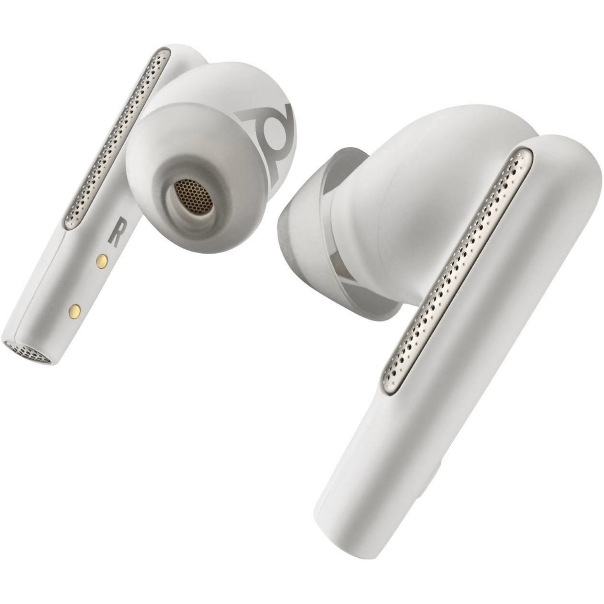 Poly Voyager Free 60 UC Earbuds with BT700 USB-C Adapter - White Sand 7Y8L4AA