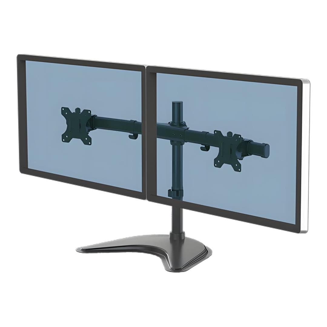 Fellowes Professional Series Freestanding Dual Horizontal Monitor Arm 8043701