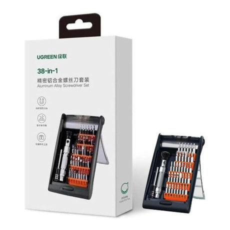 UGreen 38-in-1 Alloy Screwdriver Set Black 80459