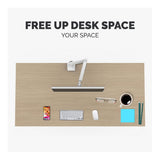 Fellowes Platinum Series 40-inch Desk Mount Monitor Arm White 8056201