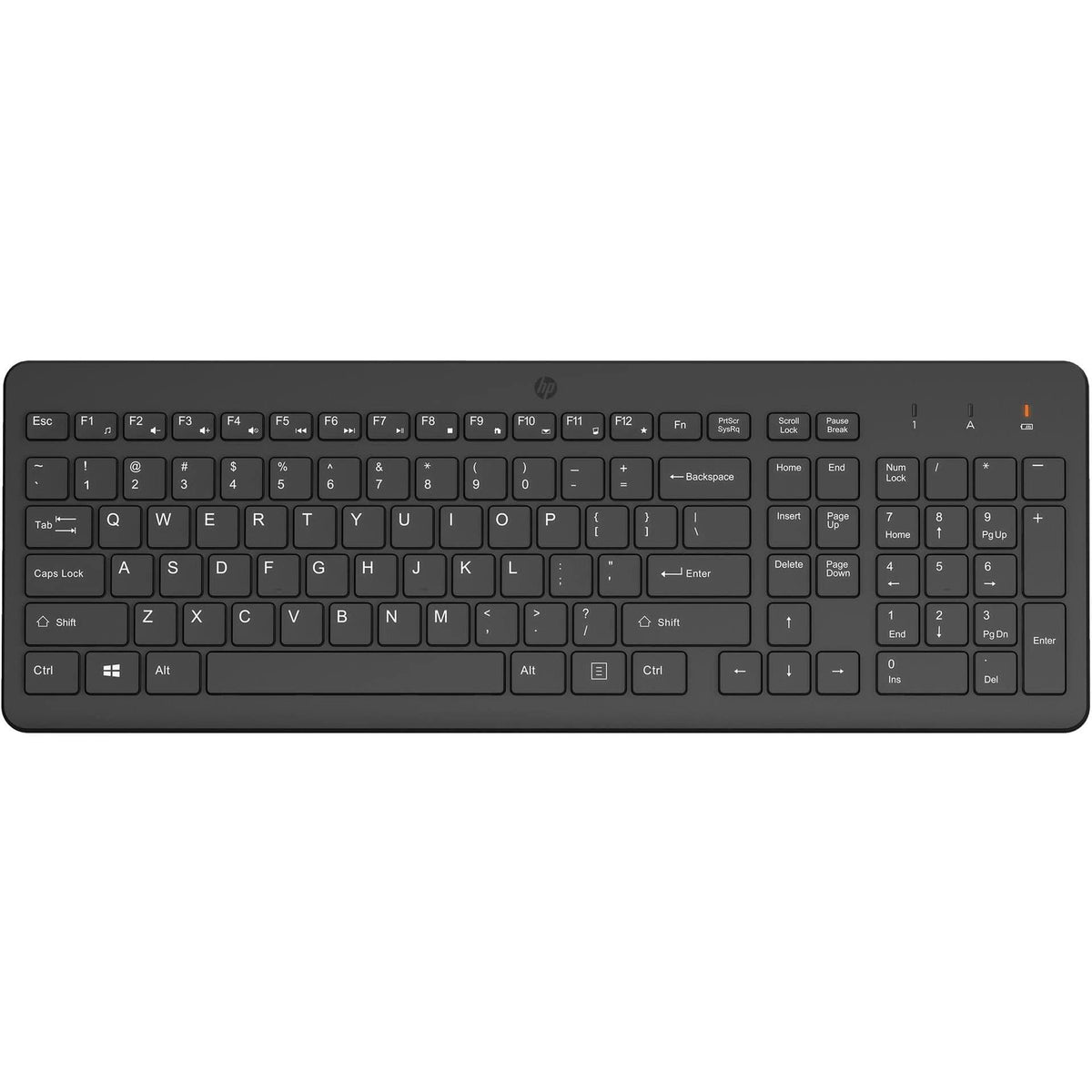 HP 220 USB-A Wireless Keyboard Black 805T2AA – FirstShop