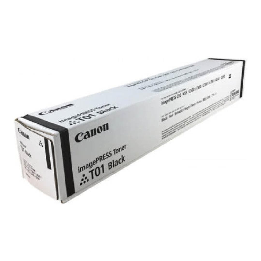 Canon T01 Black Toner Cartridge 56000 Pages Original 8066B001 Single-pack