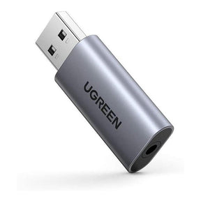 Ugreen USB-A Male to 3.5mm Female Audio Jack External Sound Adapter 80864