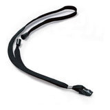 Durable Textile Lanyard 10 with Plastic Clip 10-pack Black 811901