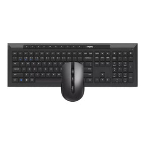 Rapoo 8210M Multi-Mode Wireless Keyboard and Mouse Combo Black