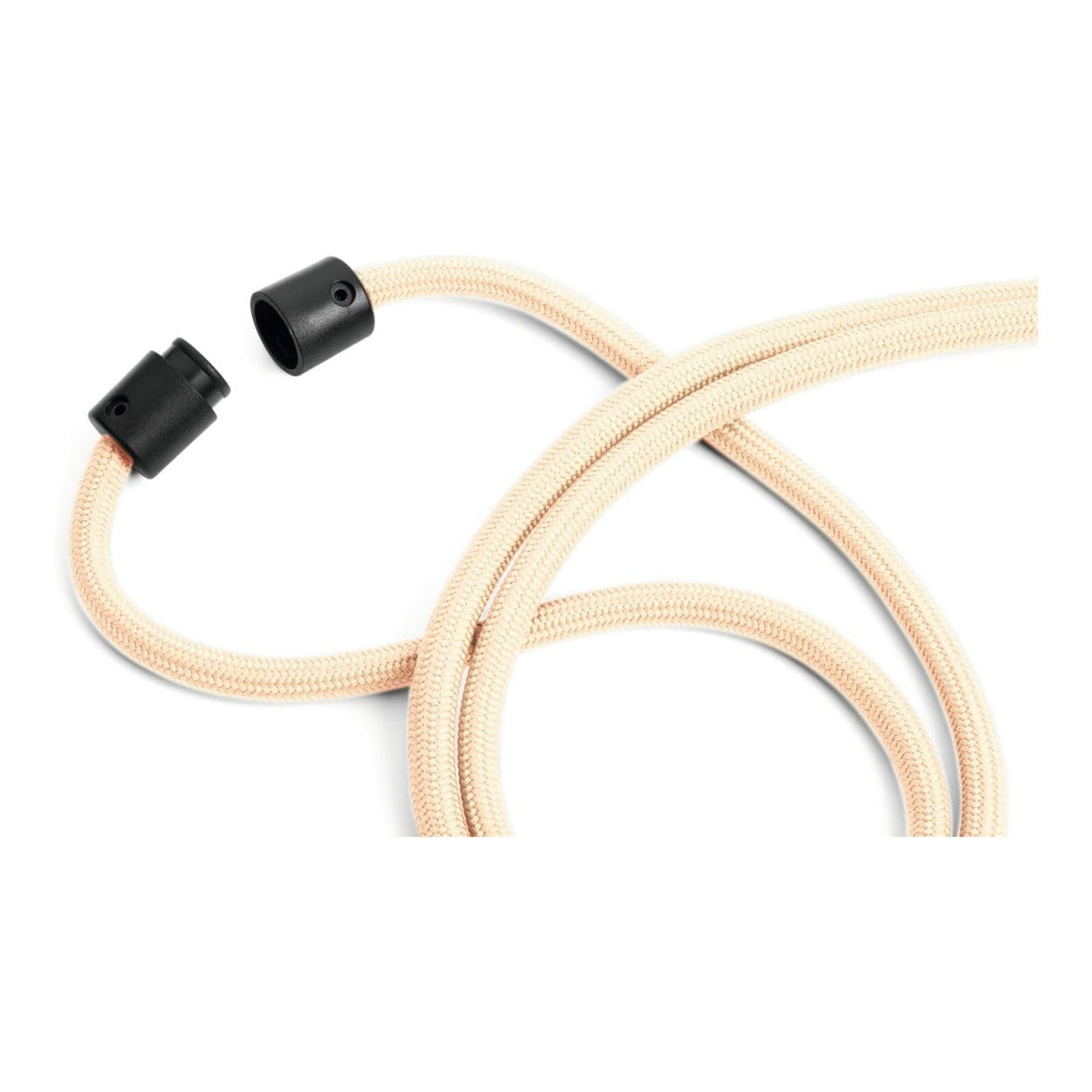 Durable Textile Lanyard RPET with Carabiner 10-pack Beige 824116