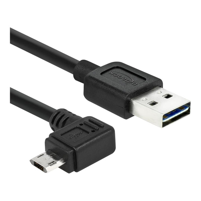 Delock Type-A to Micro-B USB 2.0 Cable 2m 83853