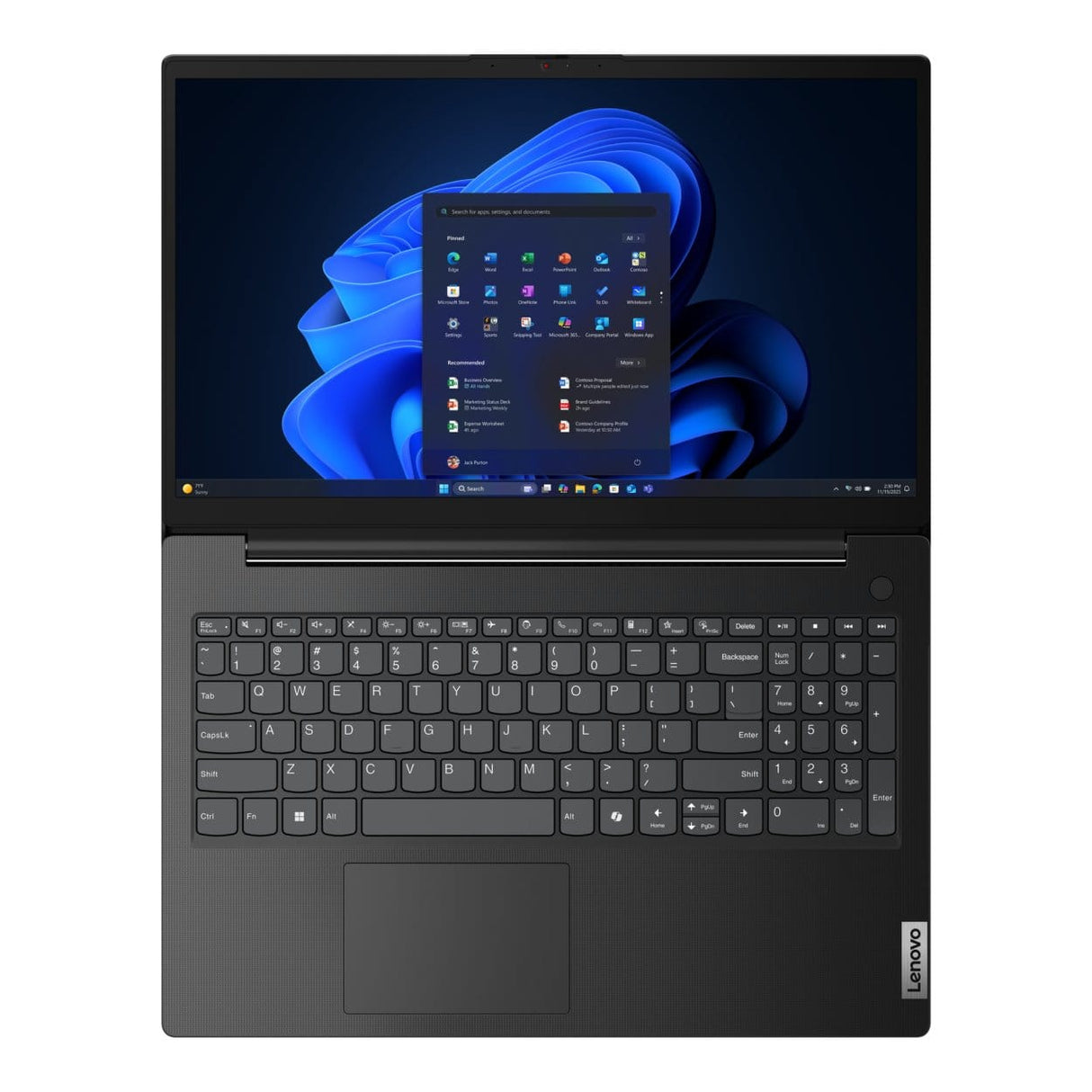 Lenovo V15 G6 ITN 15.6-inch FHD Laptop - Intel N100 256GB SSD 8GB RAM Win 11 Home