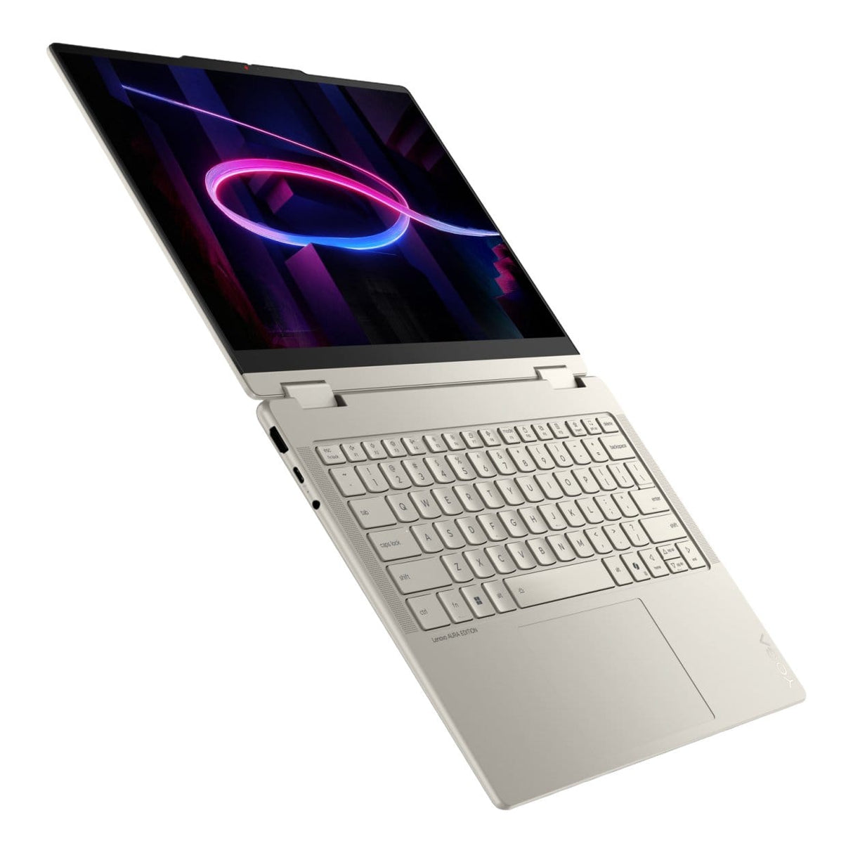 Lenovo Yoga 7 Aura Edition 14IPH11 14-inch WUXGA AI 2-in-1 Laptop - Intel Core Ultra 7 355 512GB SSD 16GB RAM Win 11 Home Seashell