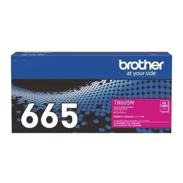 Brother TN-665 Magenta Toner Cartridge 1800 pages Original 84GTA10M141 Single-pack