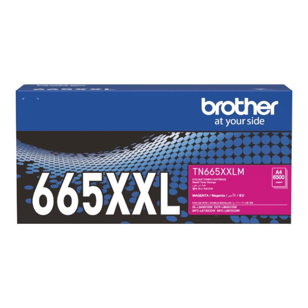 Brother TN-665XXLM Magenta Toner Cartridge 6500 pages Original 84GTA30M141 Single-pack