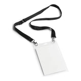 Durable Name Bagde A6 With Textile Lanyard Complete Kit 10-pack 852501
