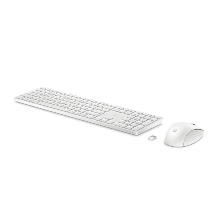 HP 655 Wireless Keyboard and Mouse Combo White 860P8AA