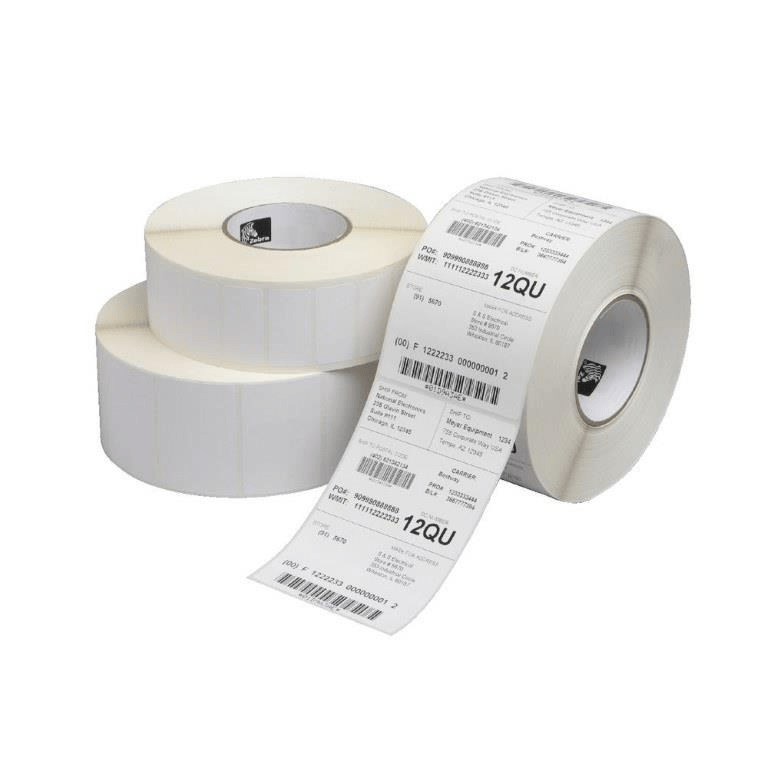 Zebra Z-Select 2000D White Roll Printer Label 87000